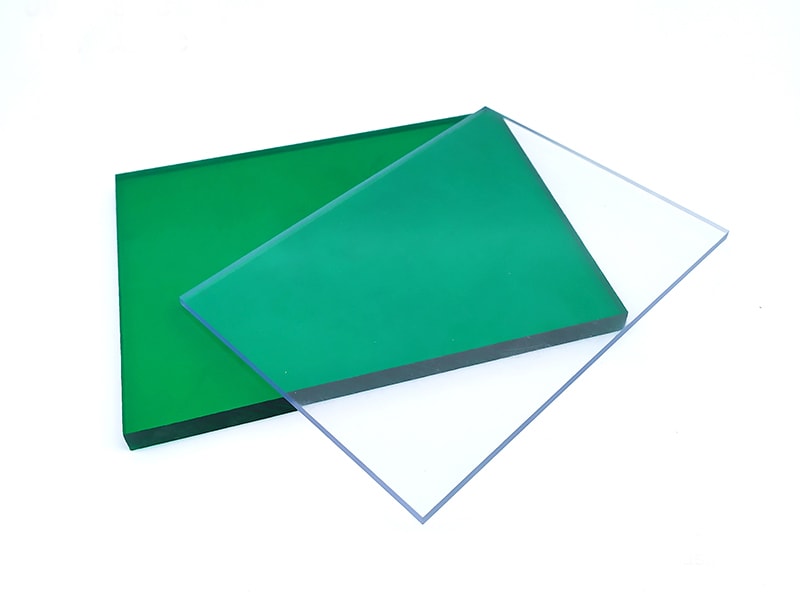 Green solid polycarbonate