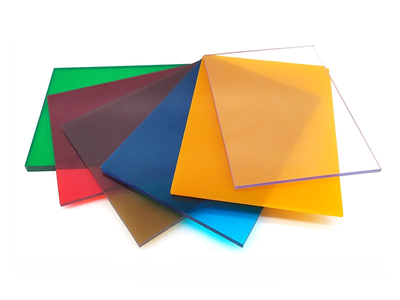 tinted solid polycarbonate sheet